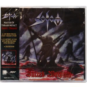 Sodom - Sacred Warpath Korean Album CD Sealed Korea OBI