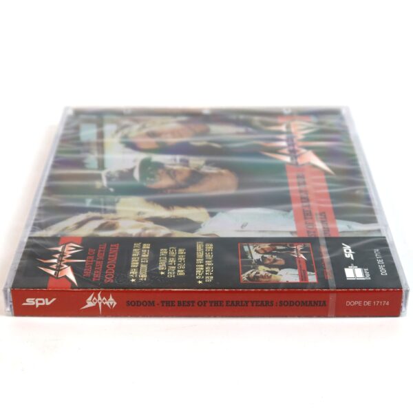 Sodom - Sodomania Best Of The Early Years Korean Album CD Sealed Korea OBI