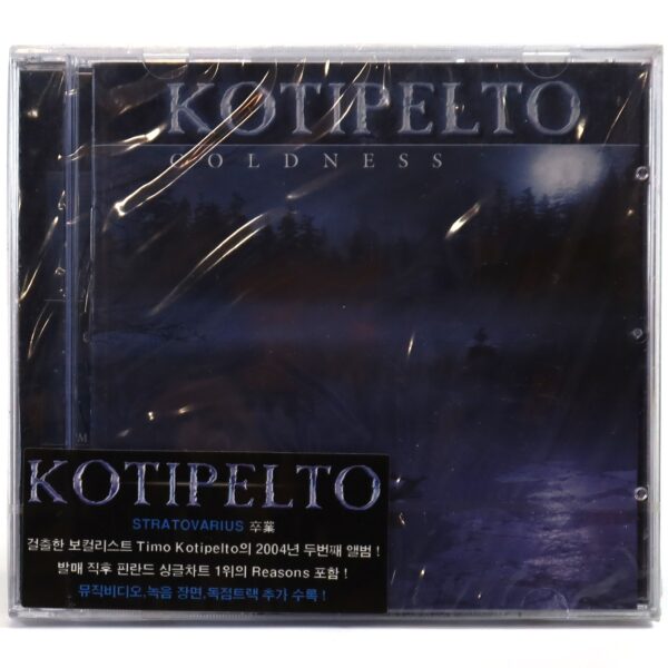 Kotipelto ‎– Coldness Korean Album CD Sealed Korea Stratovarius