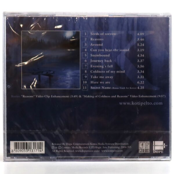 Kotipelto ‎– Coldness Korean Album CD Sealed Korea Stratovarius