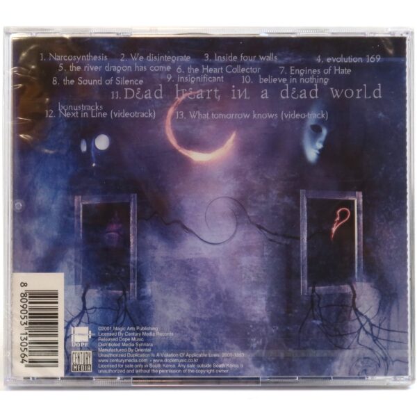 Nevermore – Dead Heart In A Dead World Korean Album CD Sealed Korea