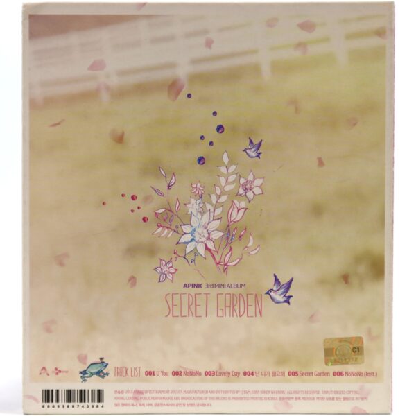 Apink - Secret Garden 3rd Mini Album CD Chorong Photocard K-Pop 2013
