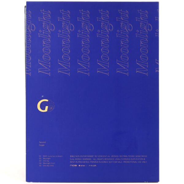 Geegu - Moonlight 2nd Single Album Signed CD Promo K-Pop 2019