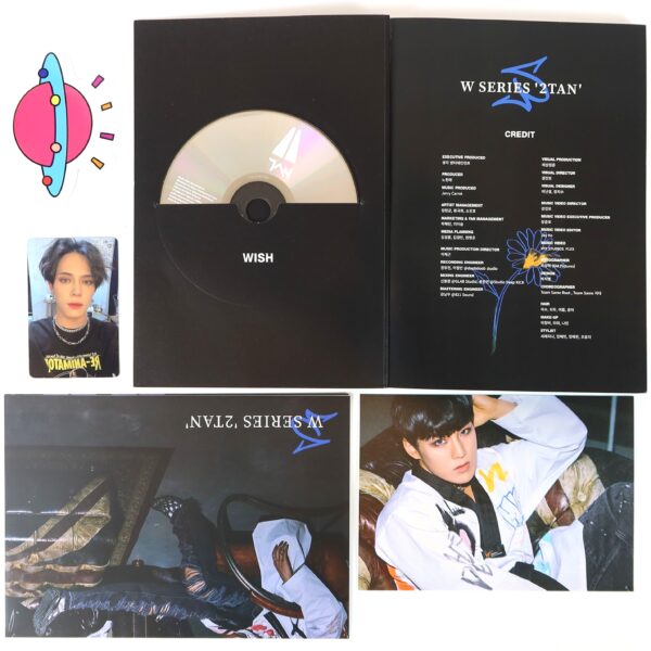 Tan - W Series '2Tan' Signed Autographed Album CD Promo 2022 K-Pop