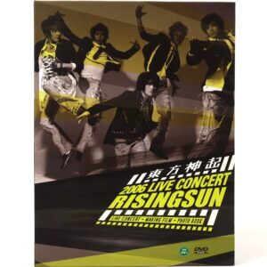 TVXQ - Rising Sun 2006 Live Concert DVD Set K-Pop Tohoshinki DBSK
