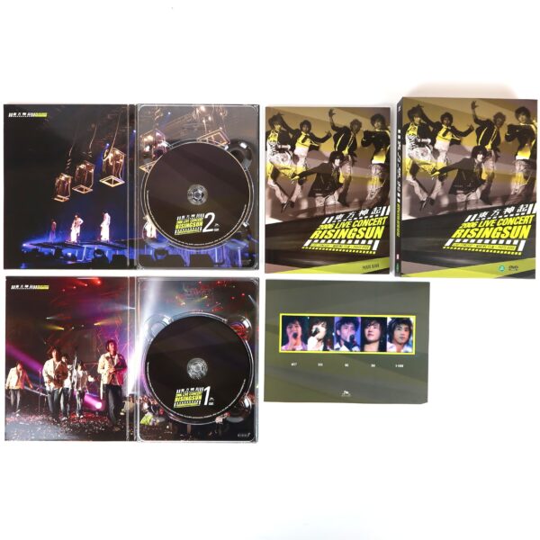 TVXQ - Rising Sun 2006 Live Concert DVD Set K-Pop Tohoshinki DBSK