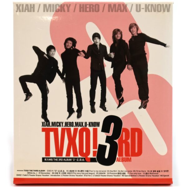 TVXQ - "O" The 3rd Album [C Ver.] CD + DVD Dong Bang Shin Ki Tohoshinki 2006