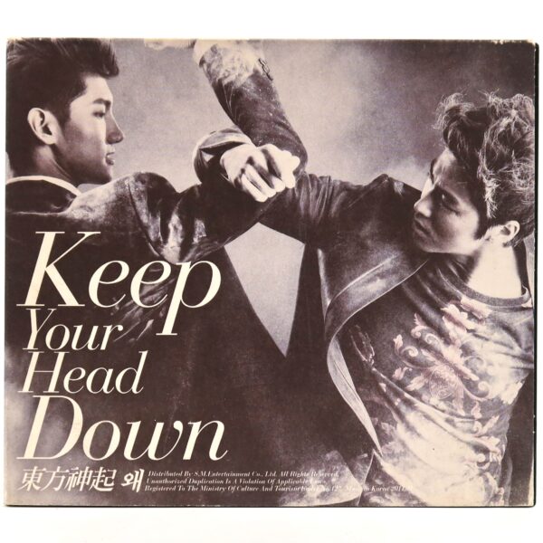 TVXQ - Keep Your Head Down 5th Album CD Promo 2011 Tohoshinki DBSK