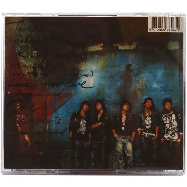 TVXQ - Rising Sun Album CD Dong Bang Shin Ki Tohoshinki 2005