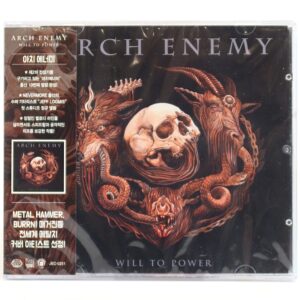 Arch Enemy - Will To Power Korean Album CD Sealed Korea OBI