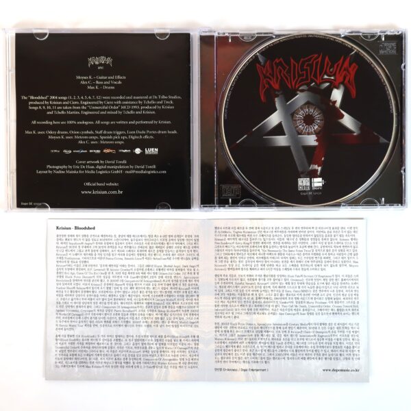 Krisiun - Bloodshed Korean Album CD Korea