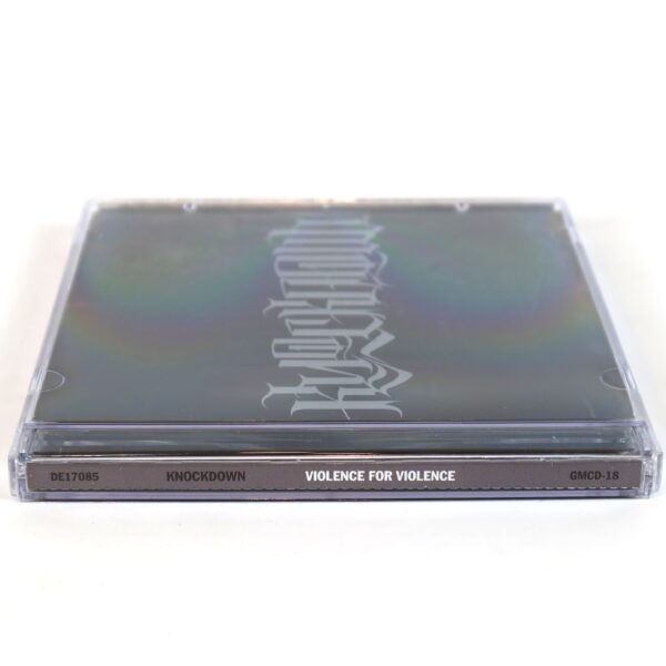 IMG_4671 Knockdown – Violence For Violence Album CD Korean Death Metal Hardcore 2007