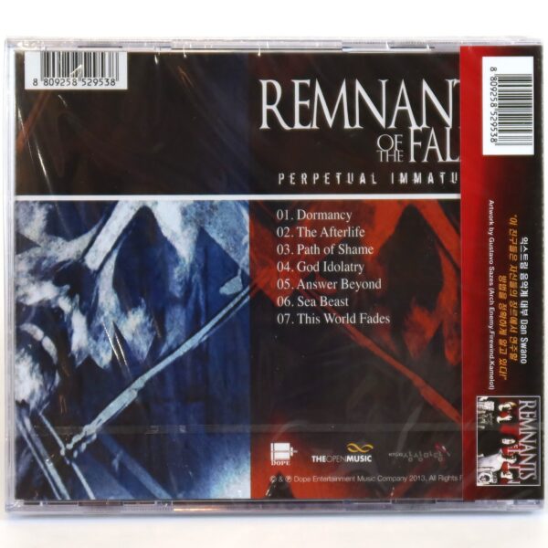 Remnants Of The Fallen – Perpetual Immaturity Sealed CD Korean Metal 2013