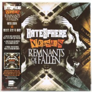 Hatesphere Versus Remnants Of The Fallen Split Album CD Korean Metal 2013