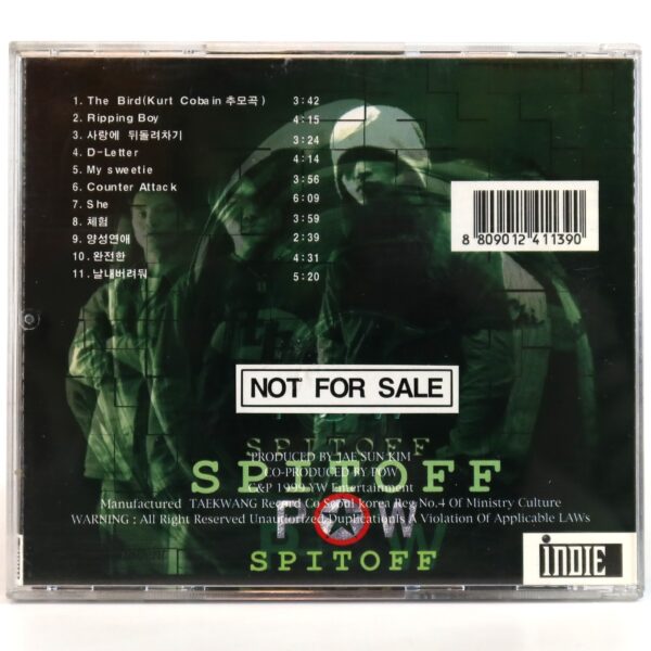 Pow - Spitoff Album CD Korean Punk Rock Grunge 1999