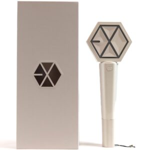 Exo Official Light Stick Ver. 2 + Sehun Strap White Lightstick