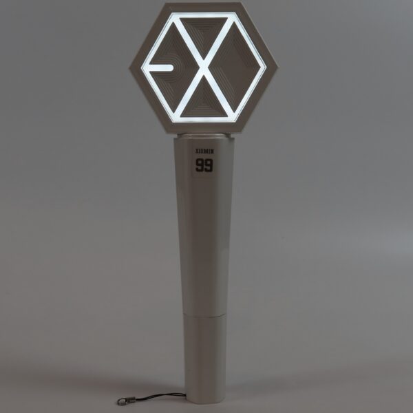 Exo Official Light Stick Ver. 2 + Sehun Strap White Lightstick