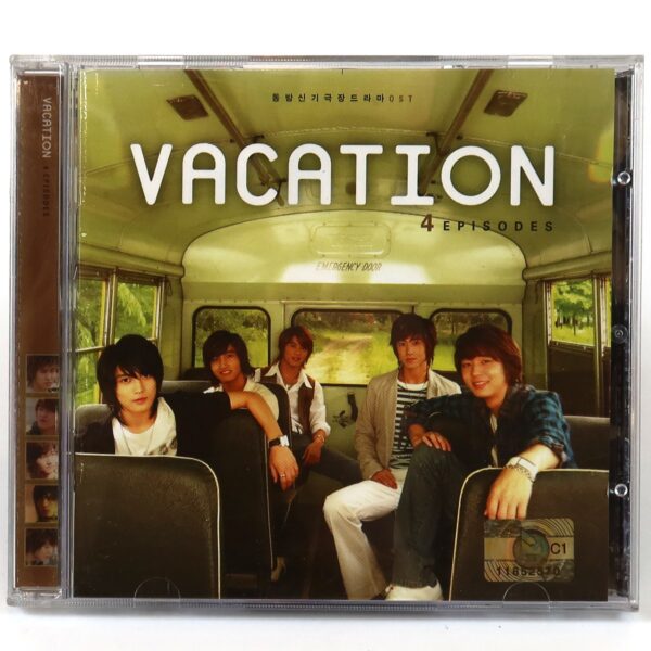 TVXQ - Vacation 4 Episodes OST CD Dong Bang Shin Ki Tohoshinki 2006