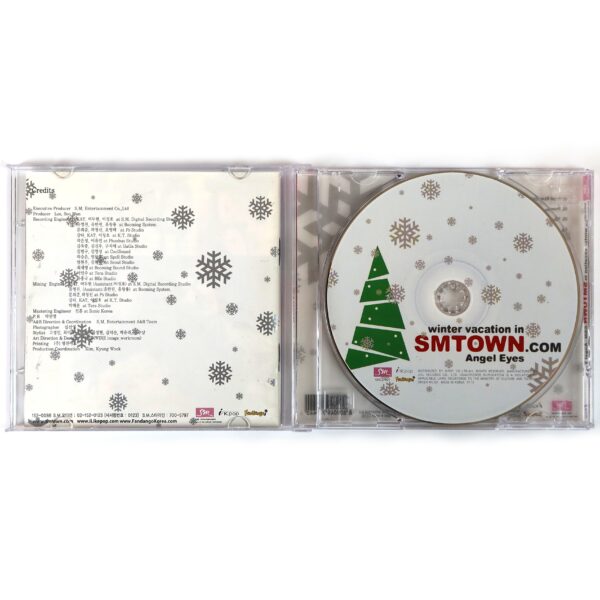 Winter Vacation In SMtown Angel Eyes (2001) Album CD BoA S.E.S. M.I.L.K Shinhwa