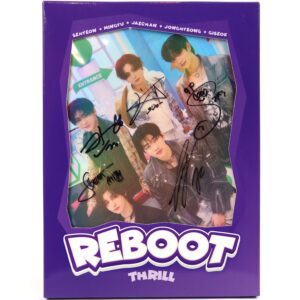 DKZ - Reboot [Thrill Ver.] 2nd Mini Album Signed CD Promo 2024 Dongkiz