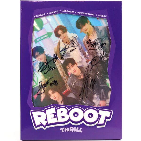 DKZ - Reboot [Thrill Ver.] 2nd Mini Album Signed CD Promo 2024 Dongkiz