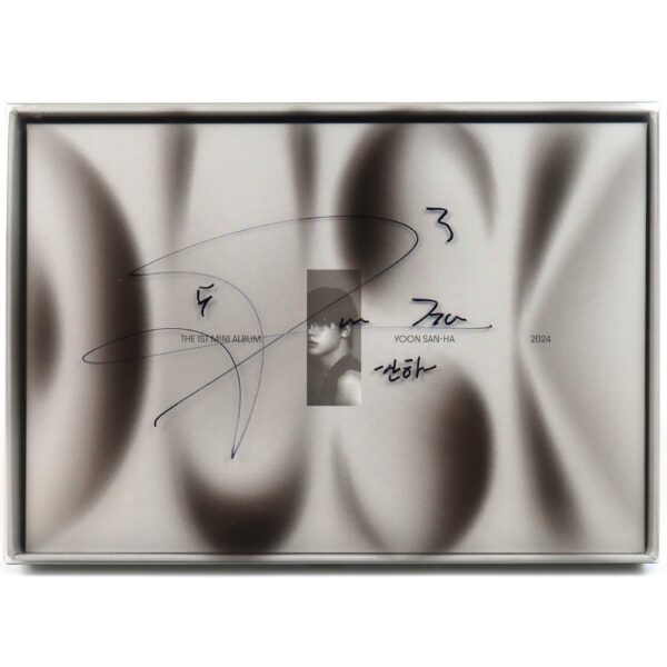 Yoon San-Ha - Dusk [Dusk Ver.] 1st Mini Album Signed CD Promo Astro Sanha