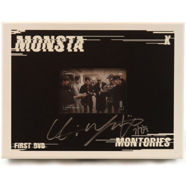 Monsta X - Montories 1st DVD Set Kihyun Signed 2017