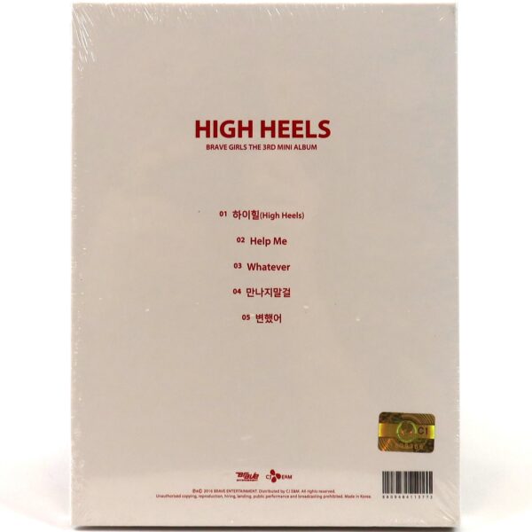 Brave Girls - High Heels 3rd Mini Album Sealed CD 2016