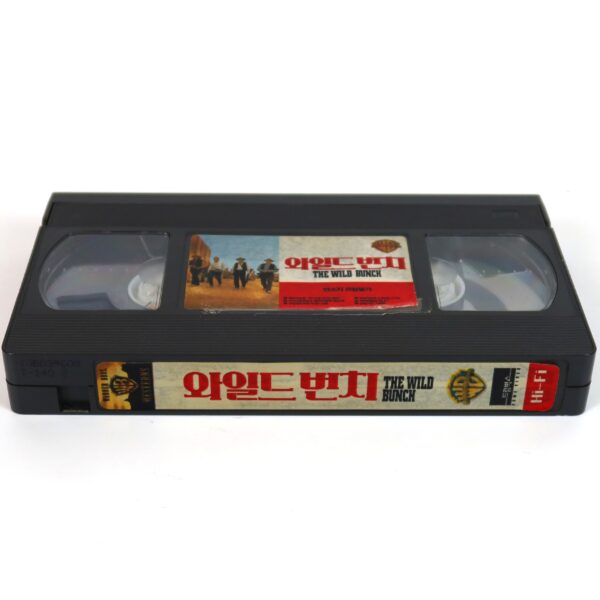 The Wild Bunch (1969) Korean VHS Rental [NTSC] Korea Western