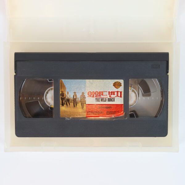 The Wild Bunch (1969) Korean VHS Rental [NTSC] Korea Western