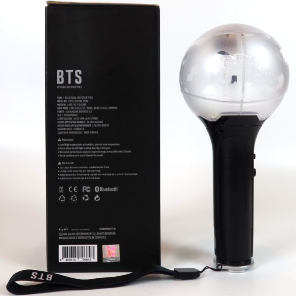 BTS Official Light Stick Ver. 3 Army Bomb Lightstick + Photocards