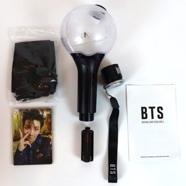 BTS Official Light Stick Ver. 3 Army Bomb Lightstick + Photocards