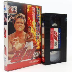 Death Cage (1989) Korean VHS Rental [NTSC] Korea Hong Kong Martial Arts