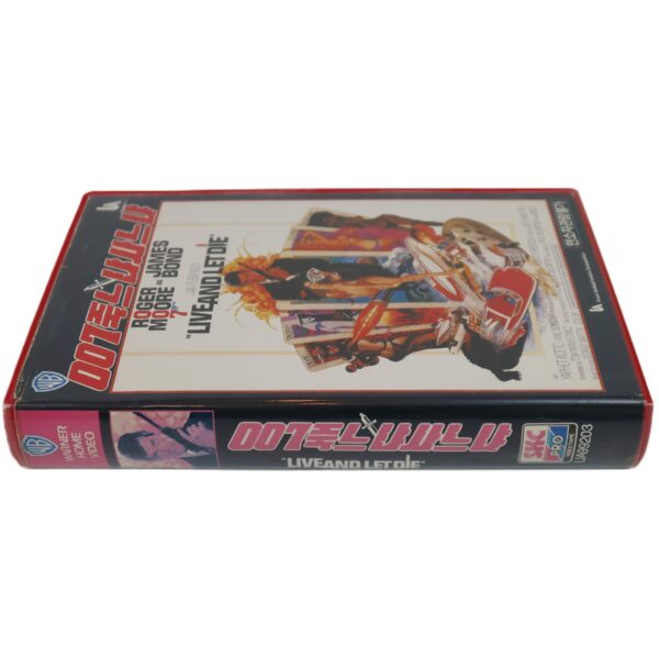 Live and Let Die (1972) James Bond 007 Korean VHS Rental [NTSC] Korea