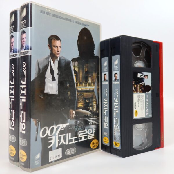 Casino Royale (2006) Korean Late VHS Rental [NTSC] Korea James Bond 007