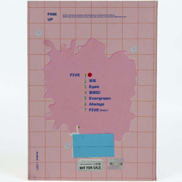 Apink - Pink Up 6th Mini Album Signed CD Promo 2017 K-Pop
