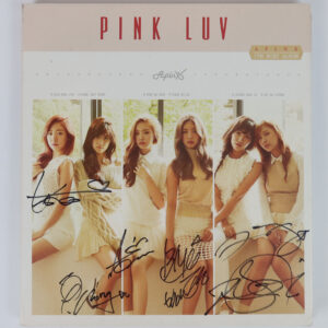 Apink - Pink Luv 5th Mini Album Signed CD Promo 2014 K-Pop