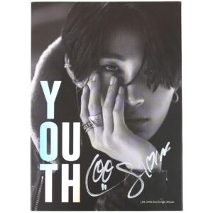 Lim Jimin - Youth 2nd Single Album Signed Autographed CD 2019 Just B