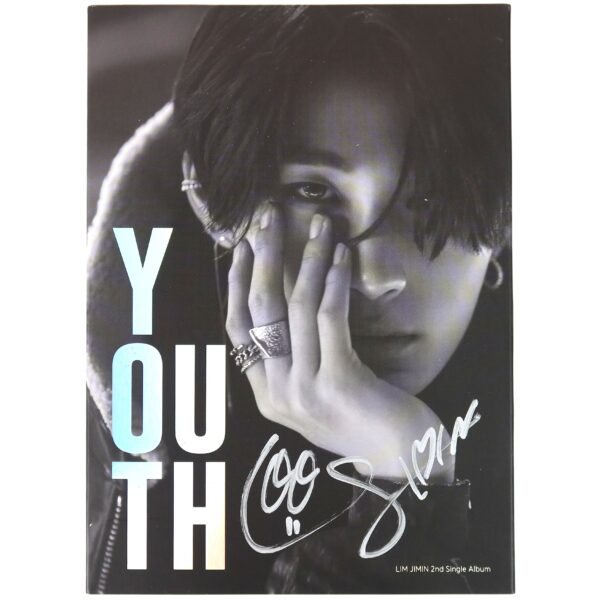 Lim Jimin - Youth 2nd Single Album Signed Autographed CD 2019 Just B
