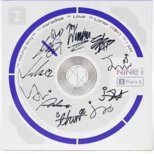 NINE.i - [I (Part.1)] 2nd Mini Album Signed Autographed Promo CD 2022 [read]