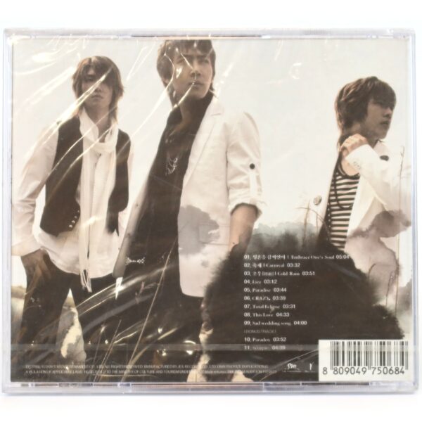 Trax - Cold Rain 1st Album CD Sealed K-Rock K-Pop SM 2006 The Traxx