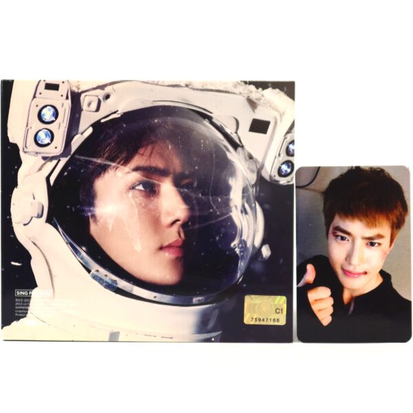 Exo - Sing For You Winter Album [Korean Sehun Ver.] CD Suho Photocard 2015