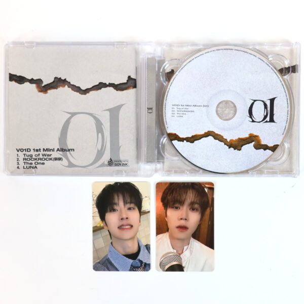 V01D - 01 1st Mini Album Signed Autographed CD Promo 2026 K-Pop K-Rock Void