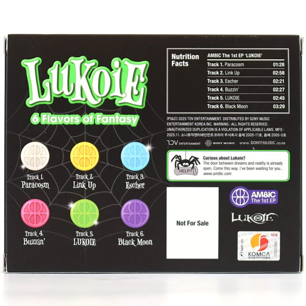 AM8IC - Lukoie 1st Mini Album Signed Autographed CD Promo 2026 K-Pop Ambic