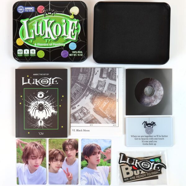 AM8IC - Lukoie 1st Mini Album Signed Autographed CD Promo 2026 K-Pop Ambic