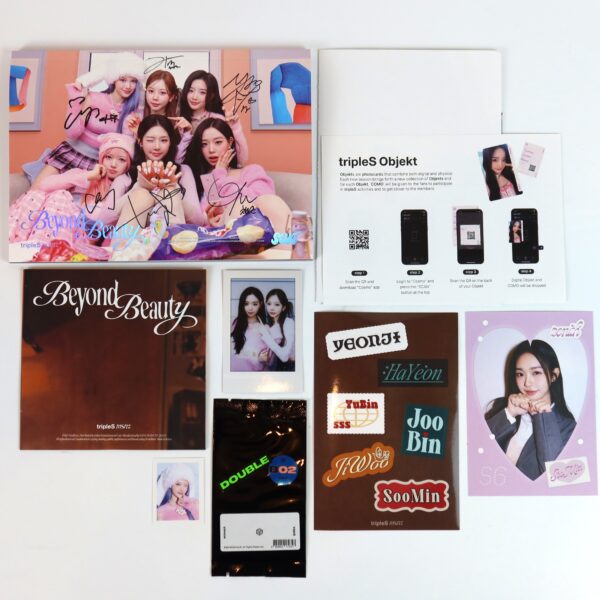 tripleS msnz - Beyond Beauty [Sun Ver.] Mini Album Signed CD Promo 2025