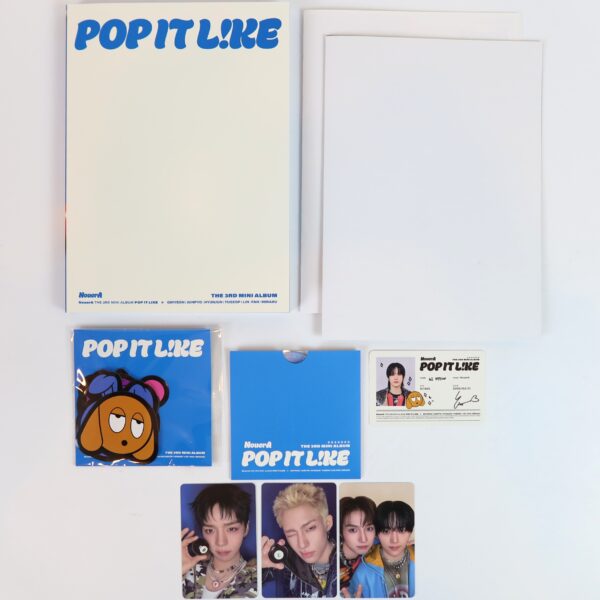 NouerA - Pop It Like [Pop Ver.] Signed Autographed 3rd Mini Album CD Promo 2026