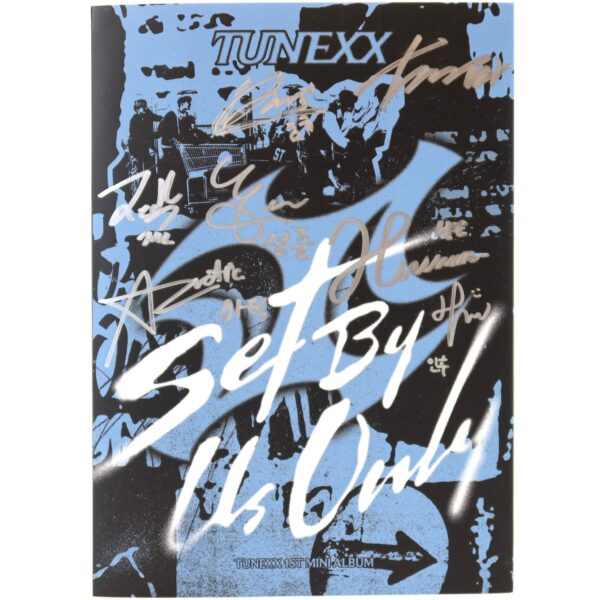 Tunexx - Set By Us Only [Unset Ver.] Signed 1st Mini Album CD Promo 2026