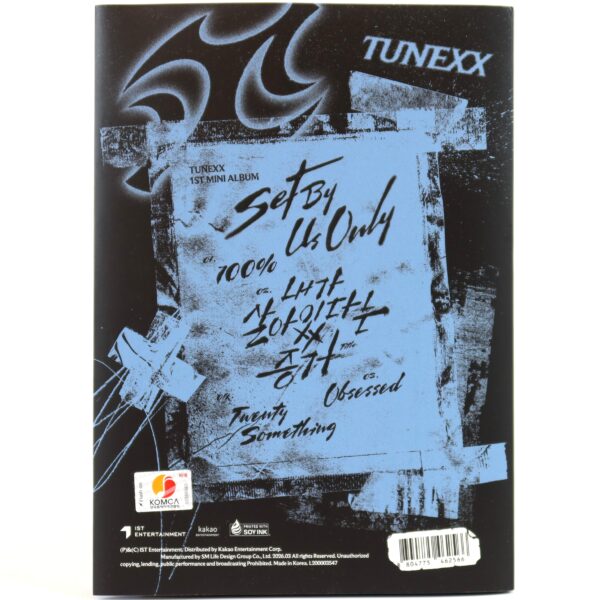 Tunexx - Set By Us Only [Unset Ver.] Signed 1st Mini Album CD Promo 2026