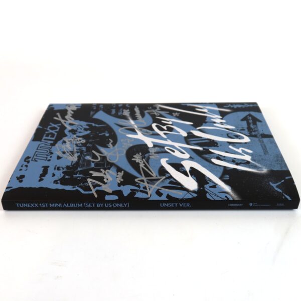 Tunexx - Set By Us Only [Unset Ver.] Signed 1st Mini Album CD Promo 2026